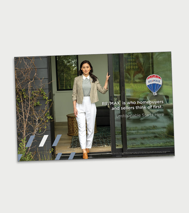 Homebuyers & Sellers Think of REMAX First Poster-Horizontal