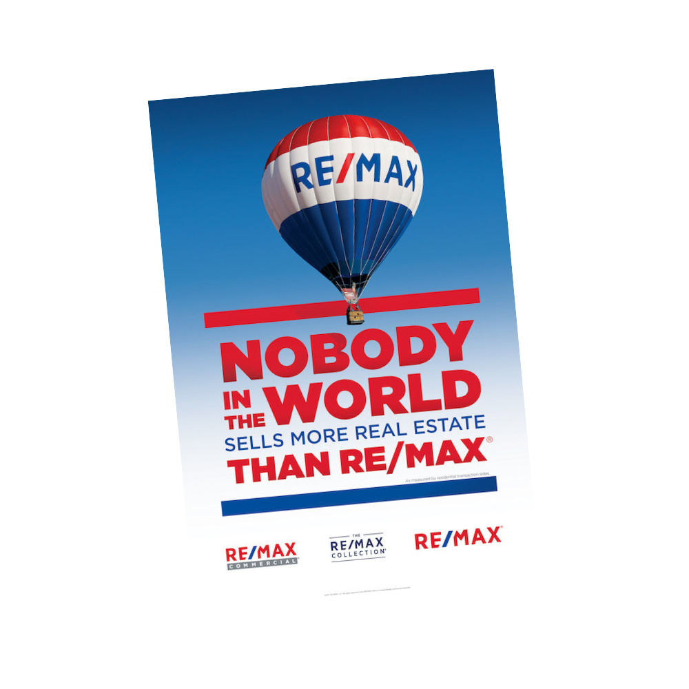 REMAX NOBODY IN THE WORLD POSTER