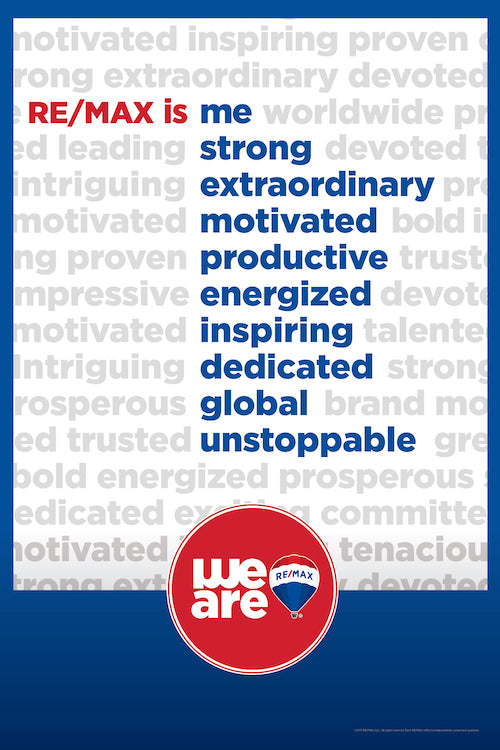 RE/MAX - WE ARE RE/MAX POSTER – Shop.REMAX.com