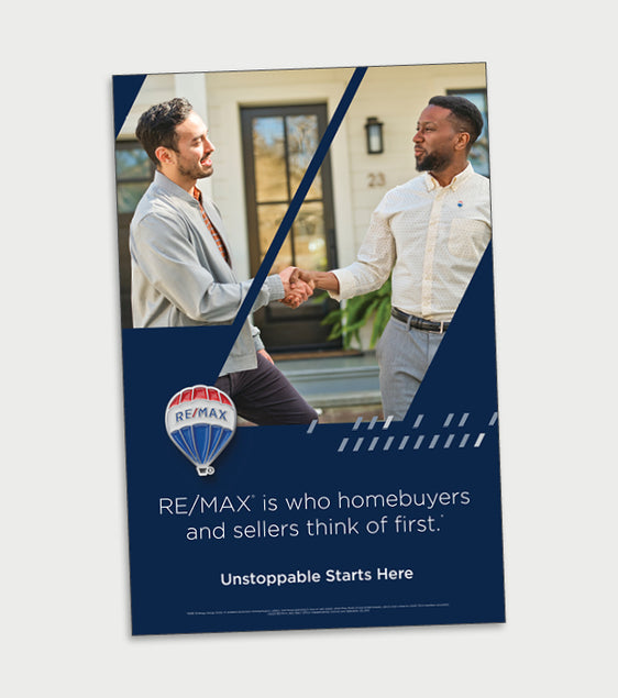 Homebuyers & Sellers Think of RE/MAX First Poster-Vertical