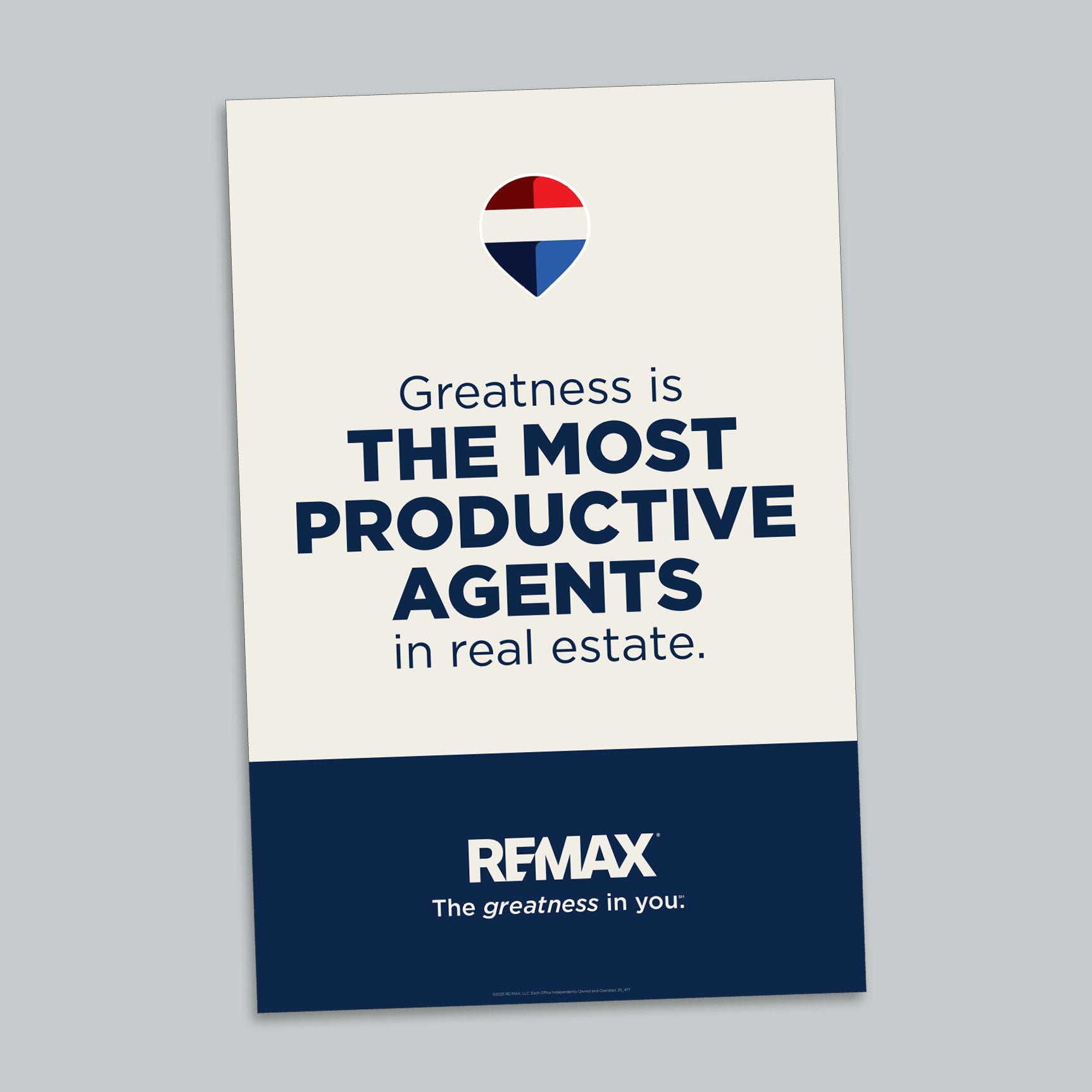 The Most Productive Agents Poster – Shop.REMAX.com