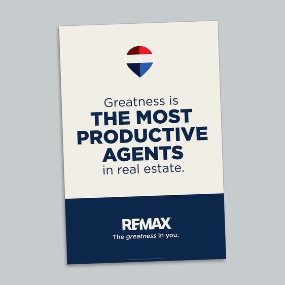 The Most Productive Agents Poster