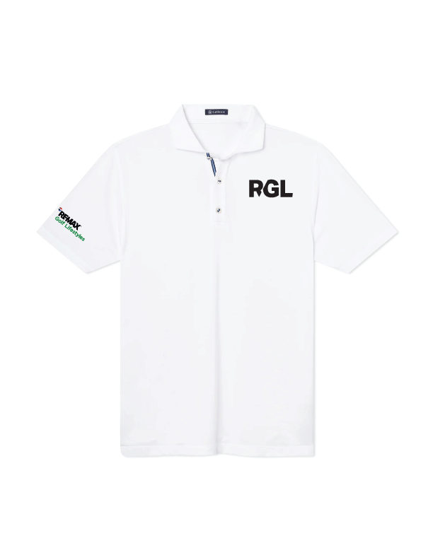 Men's Turtleson Jules Diamond Knit Polo