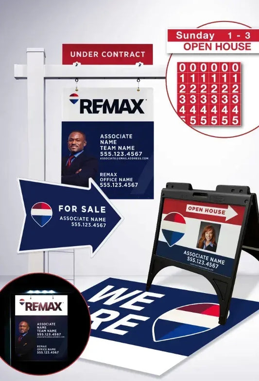 Premium Agent Sign Kit
