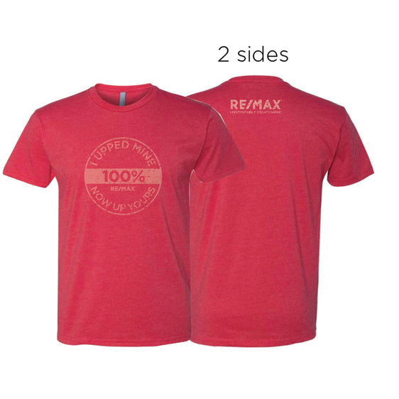 Unisex Red Upped Mine T-Shirts