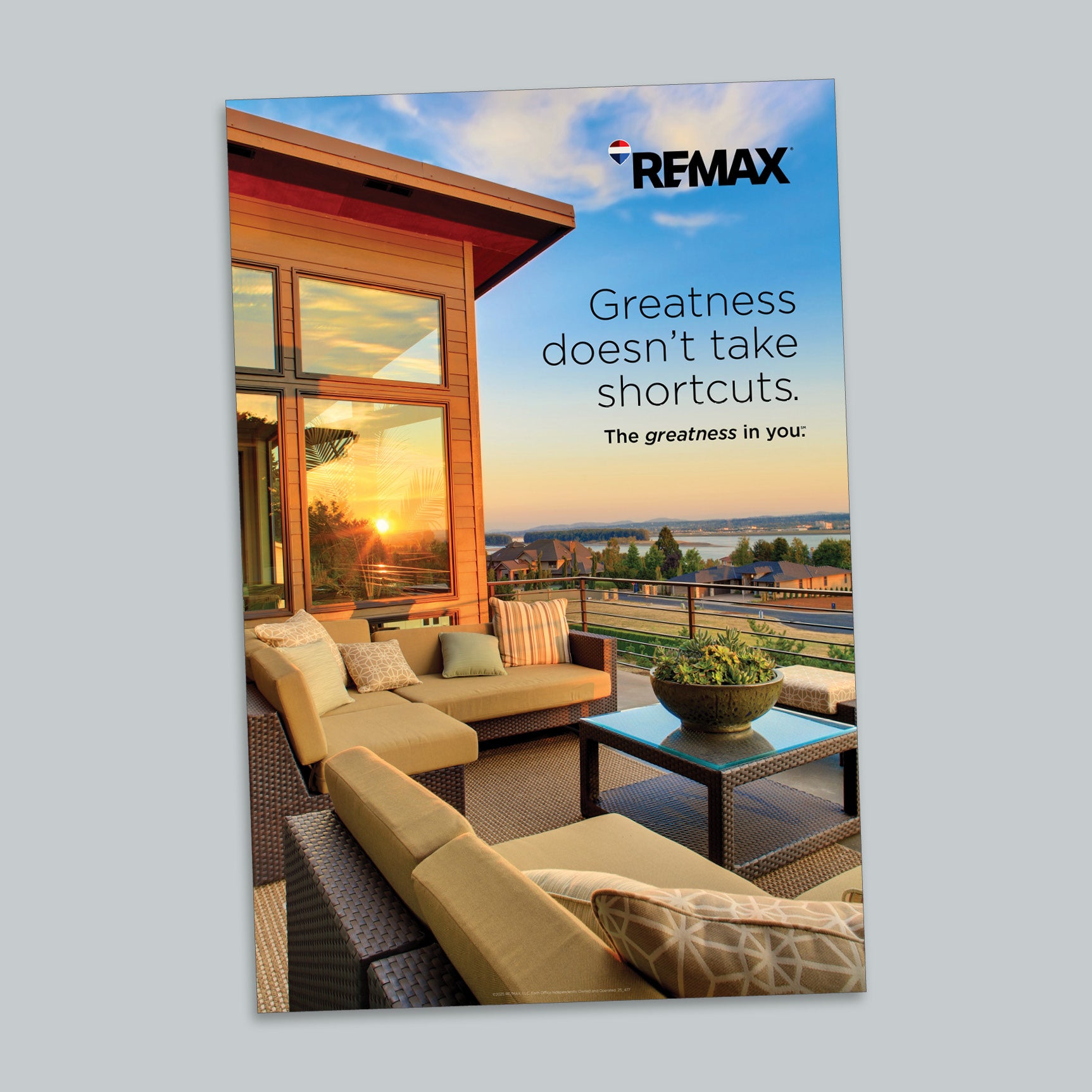 Rooftop Greatness Doesn't Take Shortcuts Poster – Shop.REMAX.com
