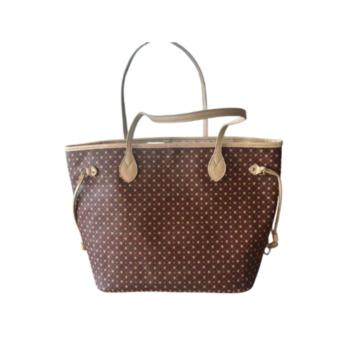 Leather Branded Tote Bag